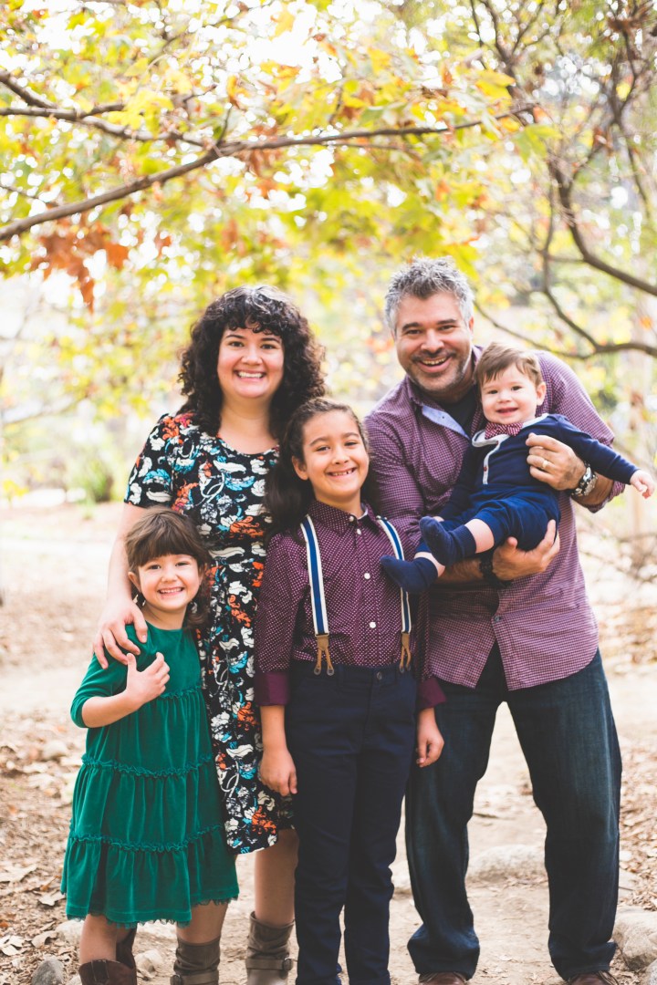 Fall Family Portrait Session in Pasadena, California - Holiday - Kids - Children - Portraits - Shannon M West Photography, Los Angeles