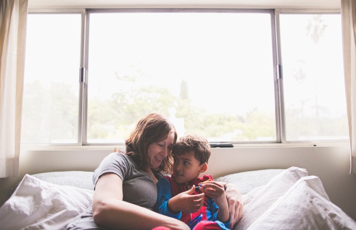 Day in the life family photography - documentary style in Los Angeles - Shannon M West Photography