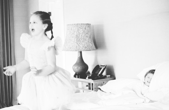 At home family photo session in Brentwood, Los Angeles - Shannon M West Photography - Day in the life documentary portraits