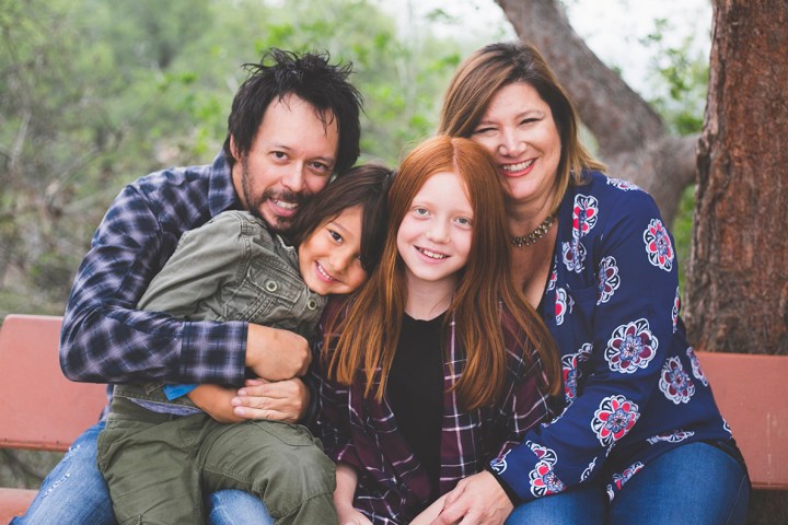 Family photo session Griffith Park, Los Angeles.  Griffith Observatory - Portraits by Shannon M West Photography 