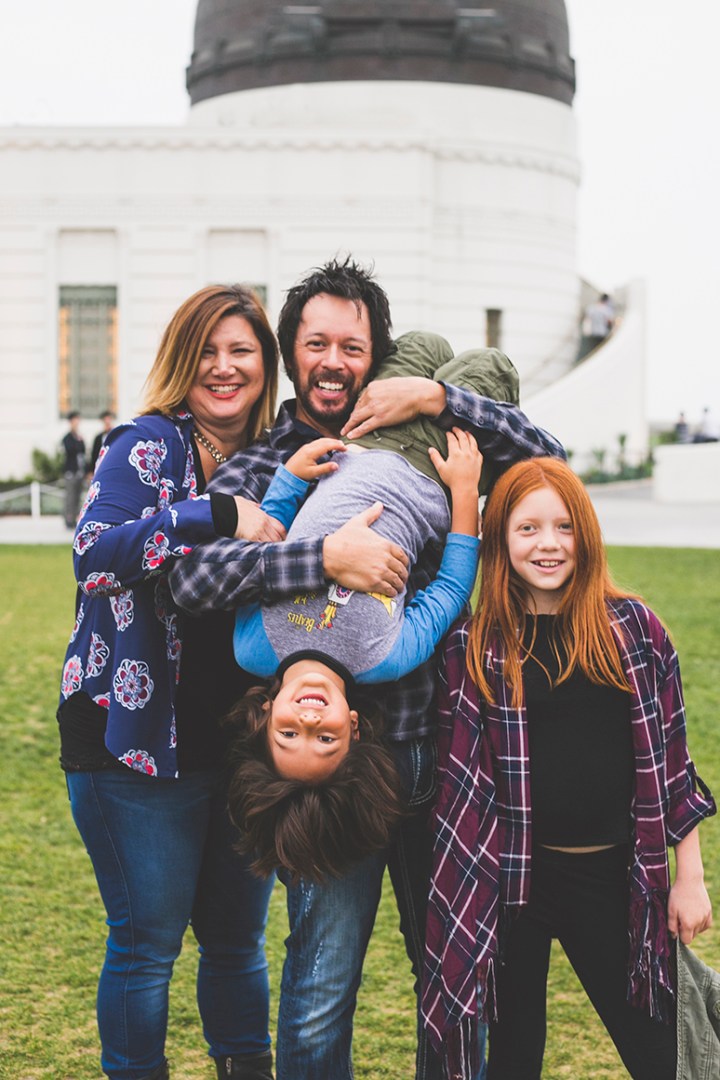 Family photo session Griffith Park, Los Angeles. Griffith Observatory - Portraits by Shannon M West Photography