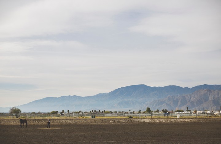 Horse show palm springs HITS Coachella Desert Circuit family shoot portrait day in the life photography photographer los angeles event children horses horseback riding beautiful mountains horses