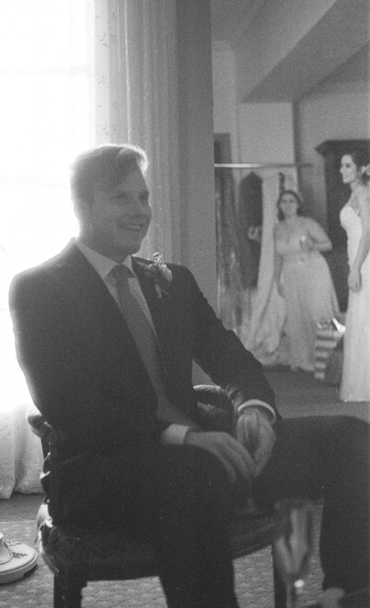 film wedding los angeles photography photographer shannon m west 35mm canon ae1 porta 400 old portrait event grain wilshire ebell